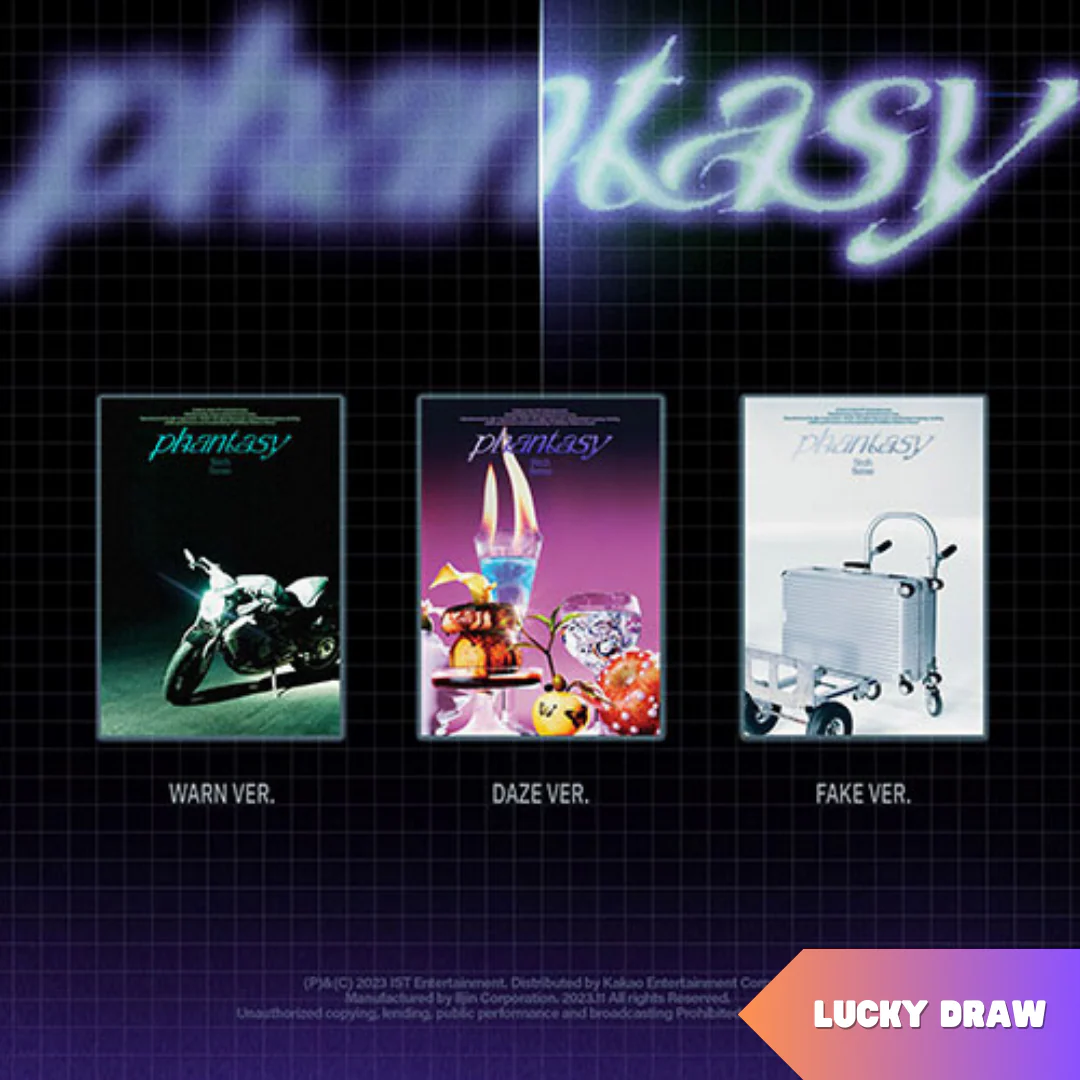 THE BOYZ - PHANTASY PT.2 SIXTH SENSE 2ND FULL ALBUM WITHMUU LUCKY DRAW EVENT