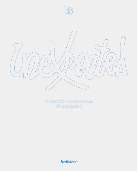 THE BOYZ - UNEXPECTED 3RD ALBUM HELLOLIVE FAN SIGN GIFT PHOTOBOOK VER RANDOM