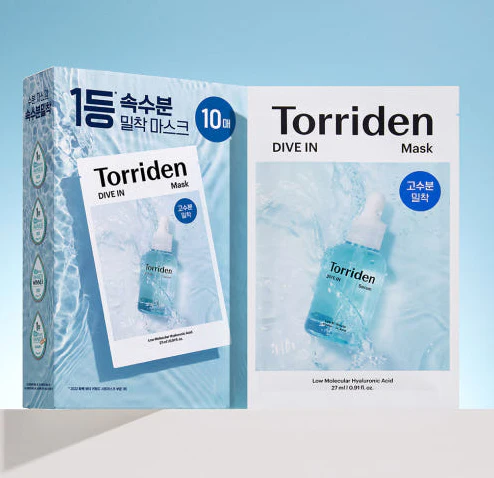 TORRIDEN DIVE-IN LOW MOLECULE HYALURONIC ACID MASK SHEET 10EA