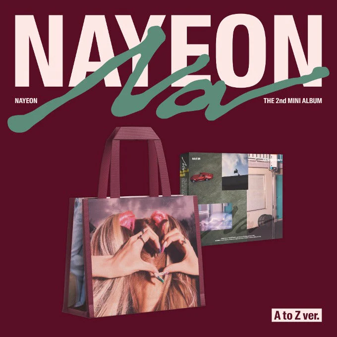 TWICE NAYEON - NA 2ND MINI ALBUM LIMITED EDITION A TO Z VER
