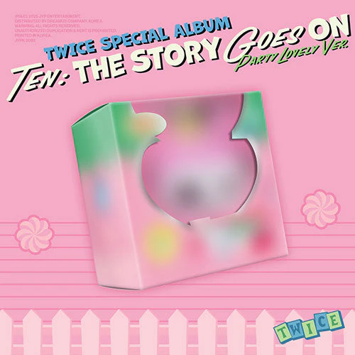 TWICE - TEN : THE STORY GOES ON SPECIAL ALBUM PARTY LOVELY VER (NO POB)