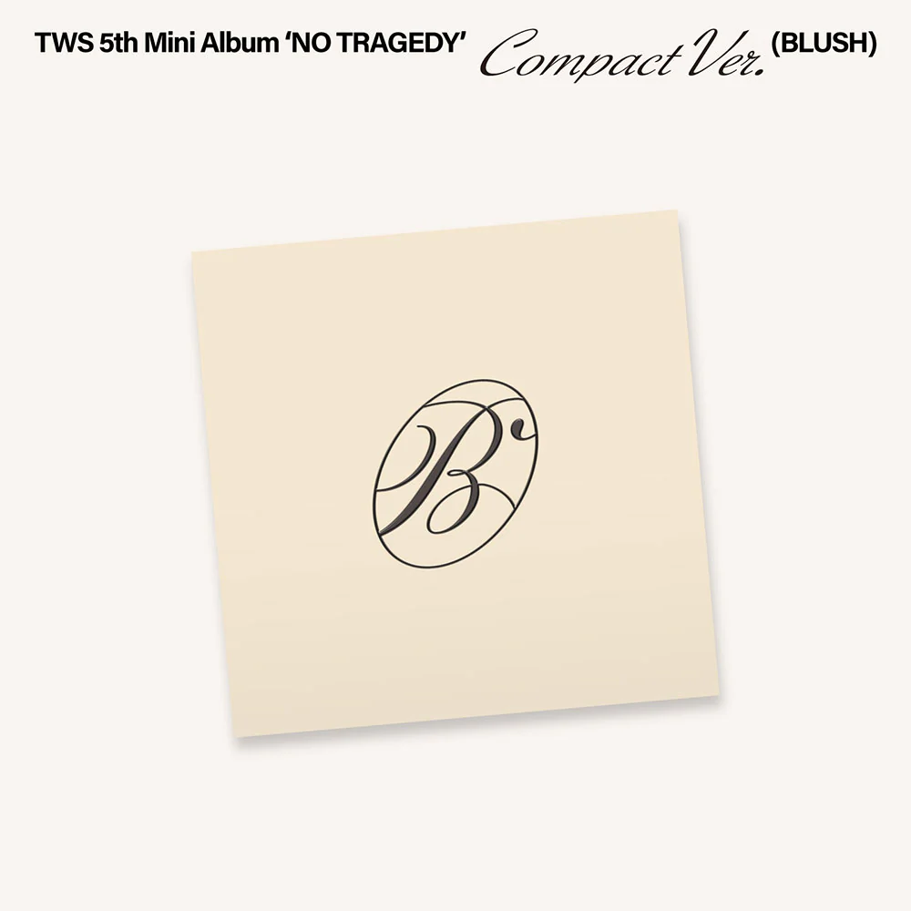 TWS - NO TRAGEDY 5TH MINI ALBUM BLUSH (COMPACT) VER RANDOM