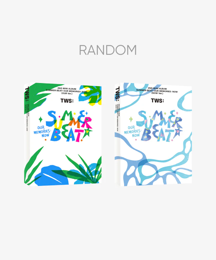 TWS - SUMMER BEAT! 2ND MINI ALBUM WEVERSE GIFT PHOTOBOOK RANDOM