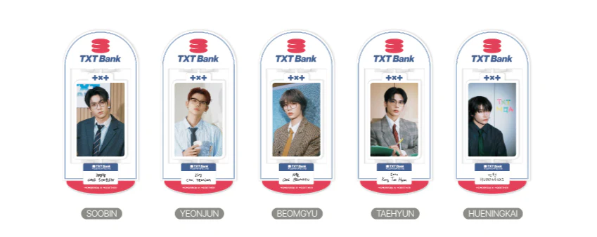 TXT - 2025 SEASON'S GREETINGS POP UP OFFICIAL MD TURN-AROUND ACRYLIC STAND