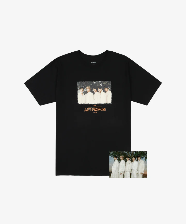 TXT - ACT : PROMISE WORLD TOUR OFFICIAL MD PHOTO S/S T-SHIRT