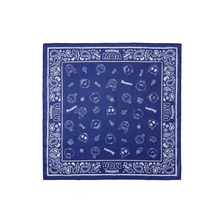 TXT - FINDING MOA PPULBATU WEVERSE OFFLINE GIFT OFFICIAL MD BANDANA