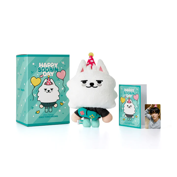 TXT - HAPPY SOOBIN DAY HEART MESSENGER CHOI YONG MEONG PLUSH SET