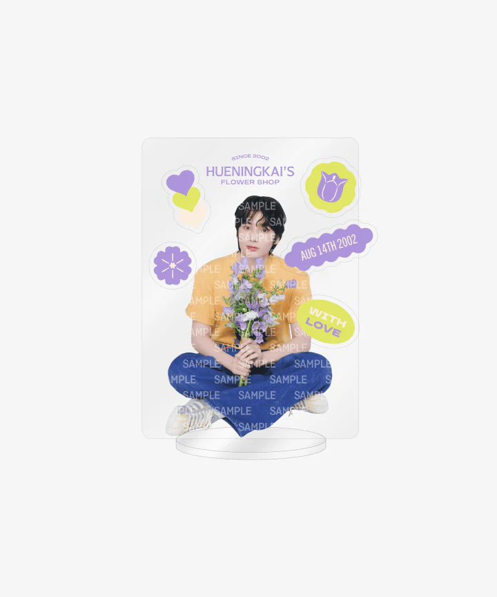 TXT - HUENINGKAI'S FLOWER SHOP OFFICIAL MD DIY ACRYLIC STAND
