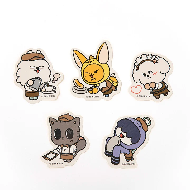 TXT - PPULBATU CAFE 2026 JAPAN OFFICIAL MD STICKER SET