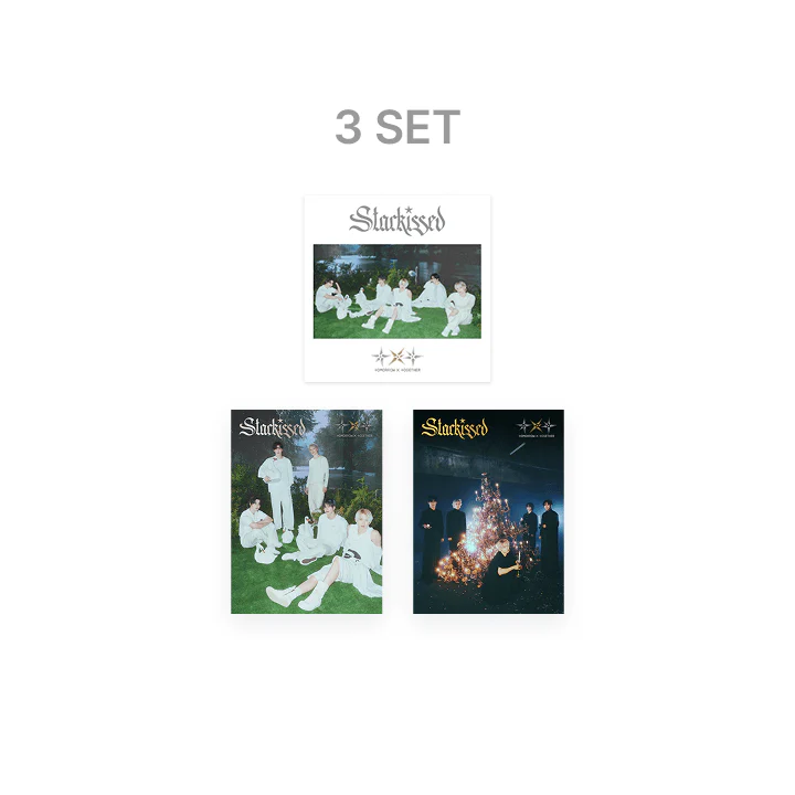 TXT - STARKISSED JAPAN 3RD ALBUM 3 SET