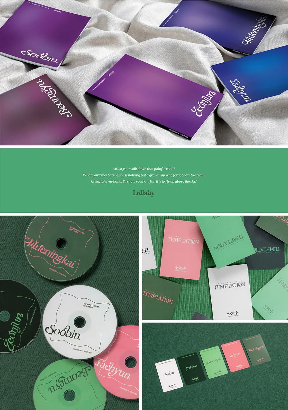 TXT - THE NAME CHAPTER TEMPTATION LULLABY VER. 5TH MINI ALBUM - Image 3