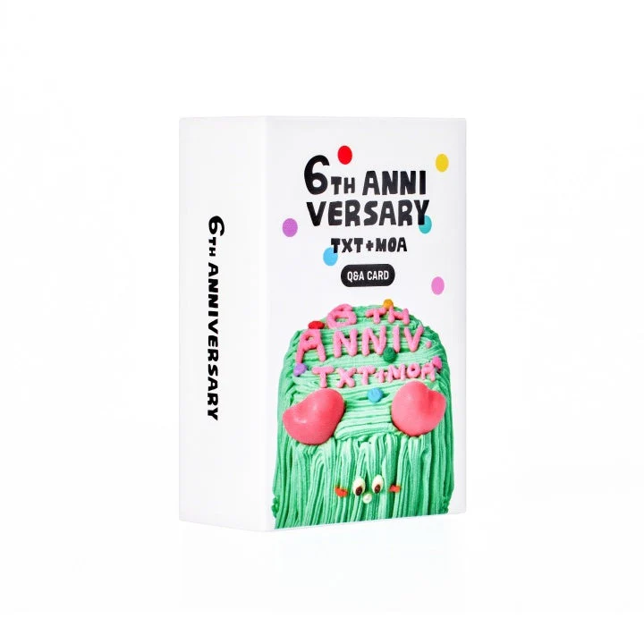 TXT - TXT + MOA 6TH ANNIVERSARY OFFICIAL MD Q&A CARD