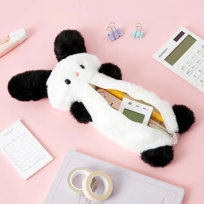 WHITE BUNNY POUCH