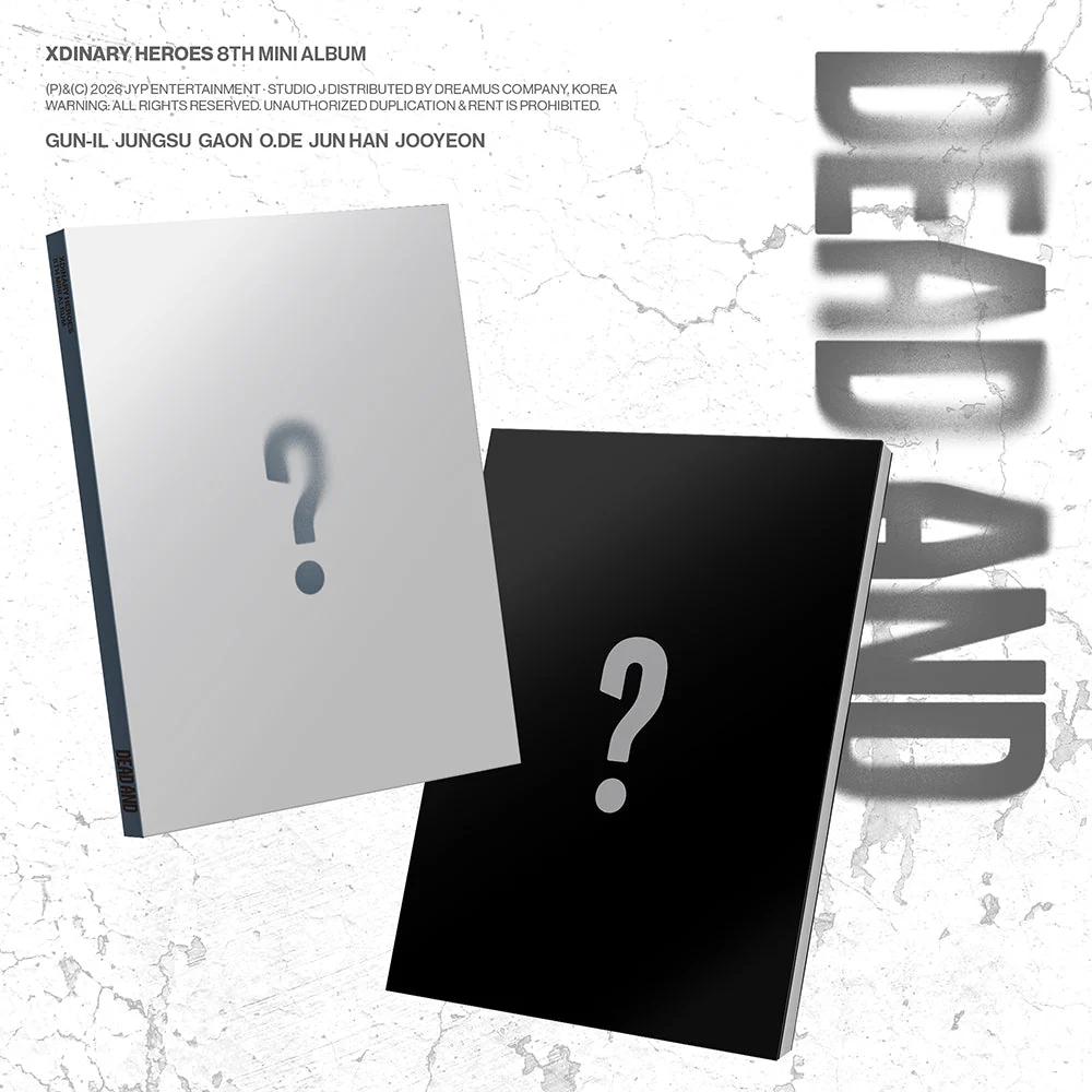 XDINARY HEROES - DEAD AND 8TH MINI ALBUM PHOTOBOOK VER RANDOM