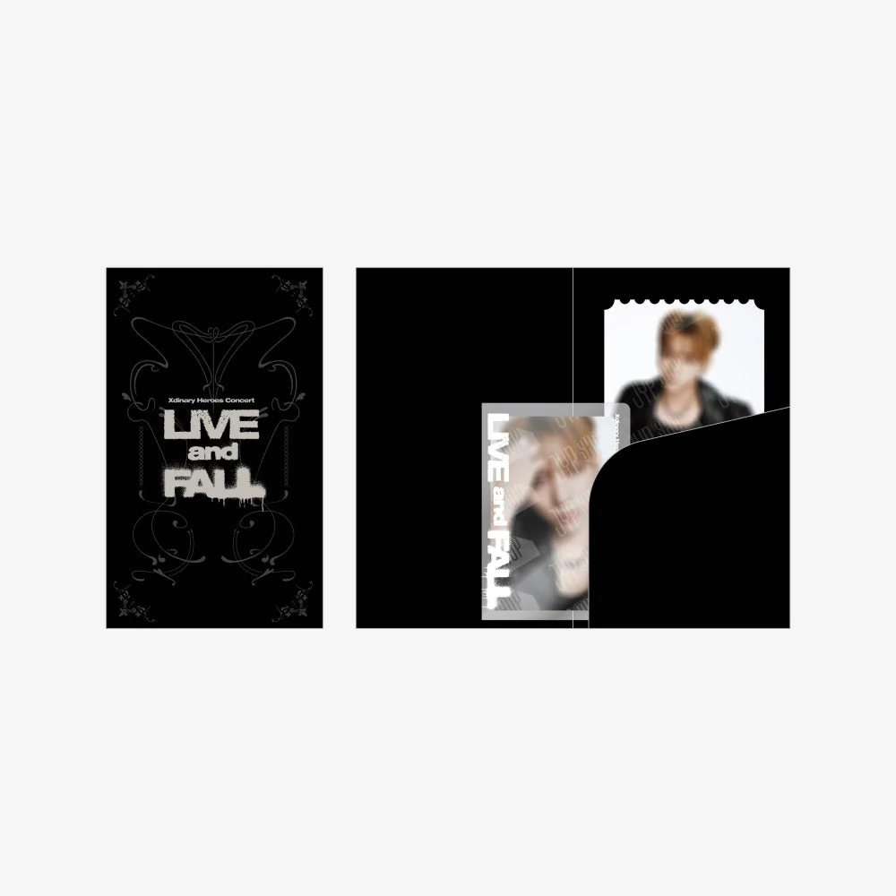 XDINARY HEROES - LIVE AND FALL CONCERT OFFICIAL MD SPECIAL TICKET SET