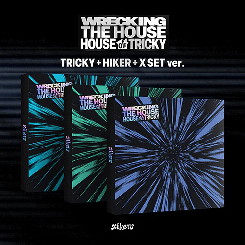 XIKERS - HOUSE OF TRICKY : WRECKING THE HOUSE 6TH MINI ALBUM STANDARD SET