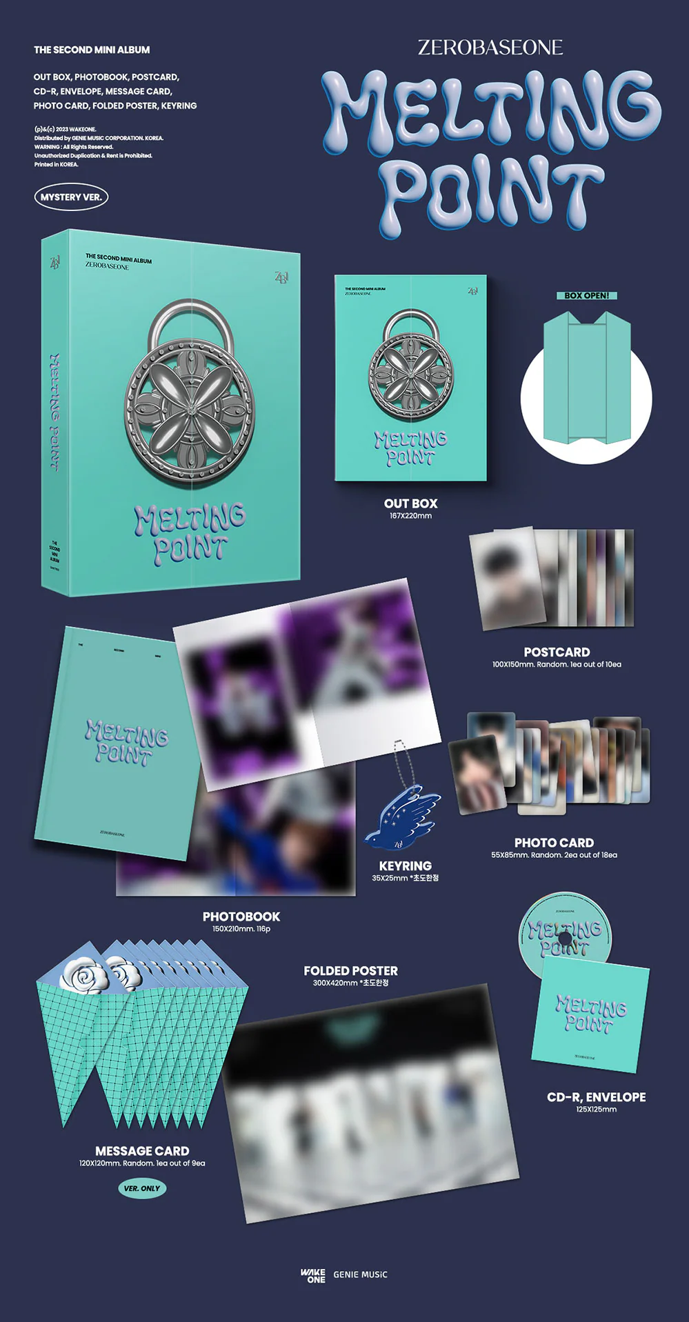 ZEROBASEONE - MELTING POINT 2ND MINI ALBUM - Image 4