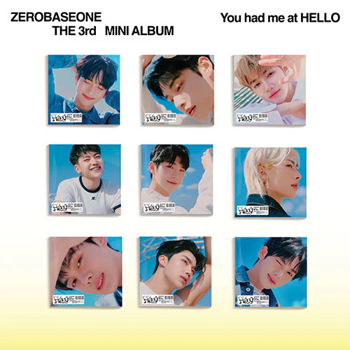 ZEROBASEONE - YOU HAD ME AT HELLO 3RD MINI ALBUM DIGIPACK SET