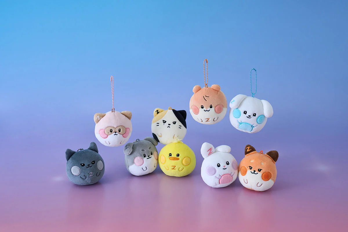ZEROBASEONE - ZERONI MD FLUFFY FACE KEYRING