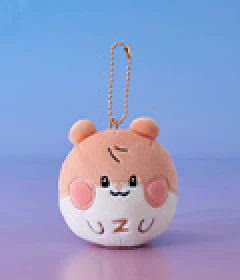ZEROBASEONE - ZERONI MD FLUFFY FACE KEYRING - Image 2